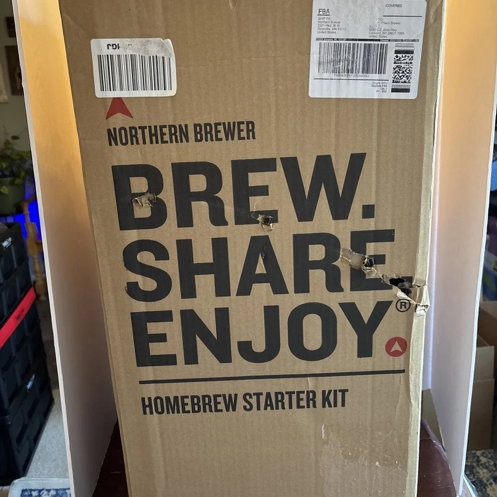 Northern Brewer Starter Kit Amber Ale Block Party Ready In Four Weeks- See Photo